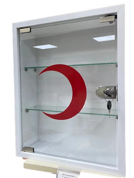 Aka 37x48x15cm Ecza Dolabı Ahşap Beyaz