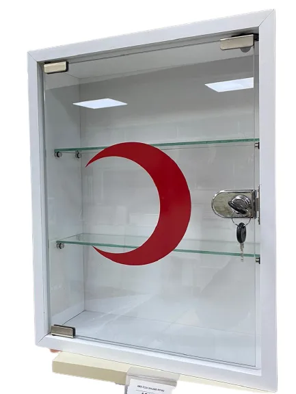Aka 37x48x15cm Ecza Dolabı Ahşap Beyaz