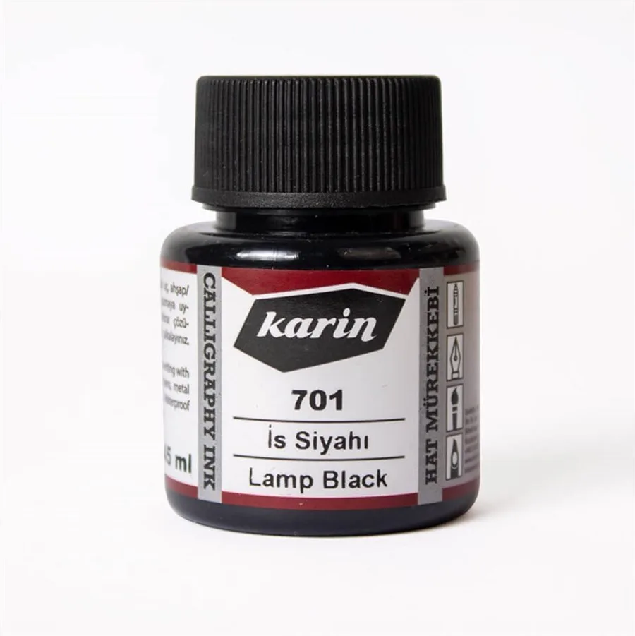 Karin 45 Ml Hat Mürekkebi İs Siyahı 6210701045