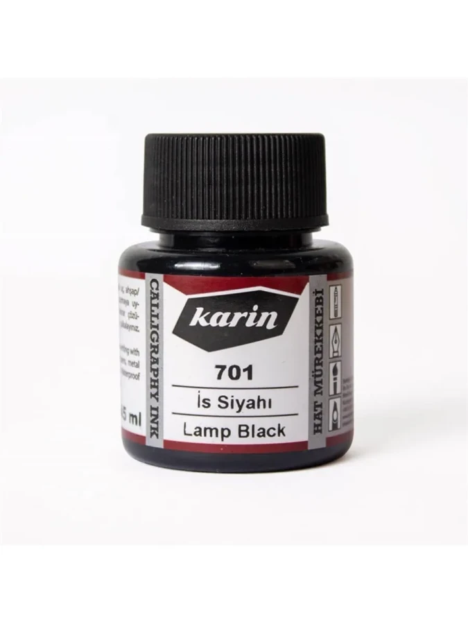 Karin 45 Ml Hat Mürekkebi İs Siyahı 6210701045