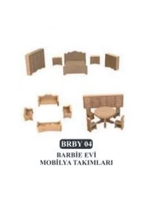 Aka Ahşap Mobilya Takımı Brby 04
