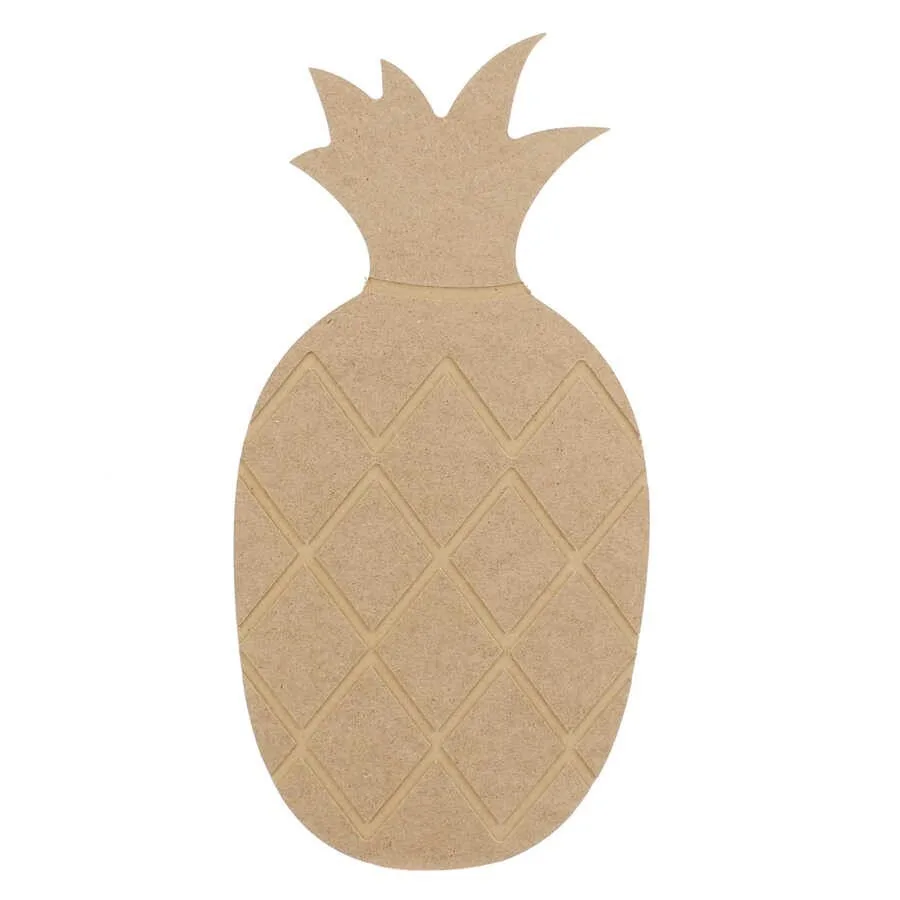 Aka Ahşap Dekoratif Obje Ananas Do 08
