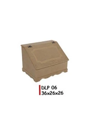 Aka Ahşap 36x26x26 Cm Düz Ekmek Dolabı Dlp 06