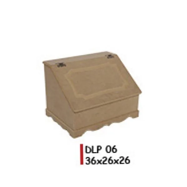 Aka Ahşap 36x26x26 Cm Düz Ekmek Dolabı Dlp 06