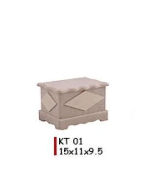 Aka Ahşap 15x11x10 Göbekli Kutu Kt 01