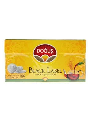 Doğuş Black Label Demlik Süzen Poşet Çay 3.2 Gr 100"lü