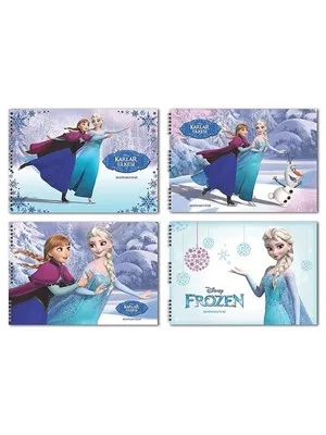 Keskin Color Frozen 25x35 Cm Spiralli Resim Defteri 15 Yp 300215-92