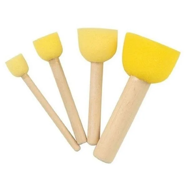 Elif Tampon Fırça Seti 4"lü St00351