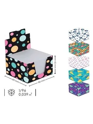 Ark 8x8 Küp Not Kağıdı Karton Kutu 820