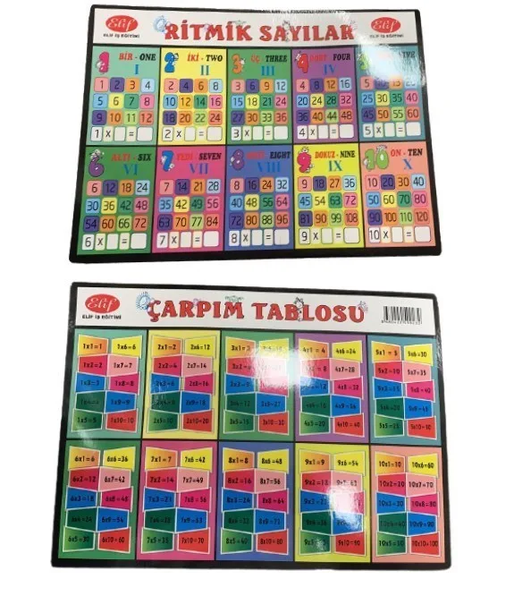 Elif 24x32 Çarpım Tablosu ve Ritmik Sayılar St02081