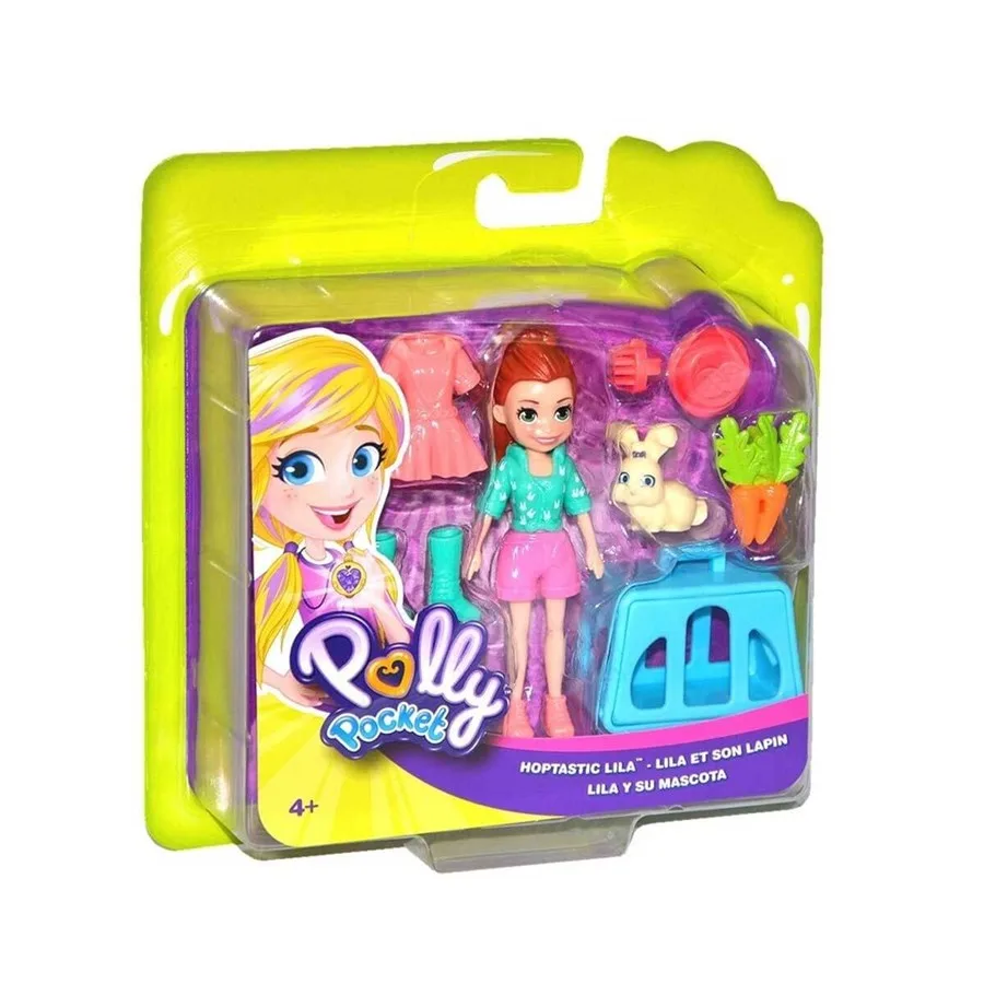 Polly Pocket ve Hayvan Dostu Oyun Seti Mattel Gdm11