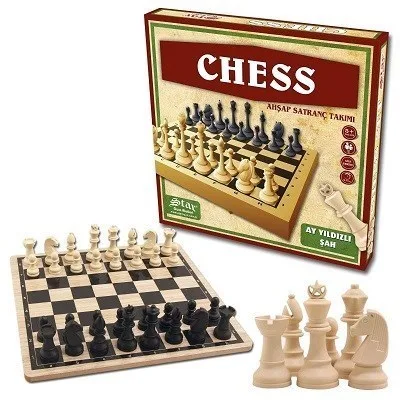 Star Chess Ahşap Satranç 1050859