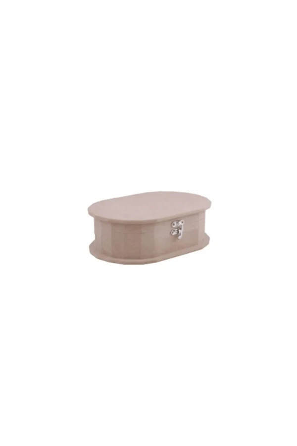 Aka Ahşap Oval Kutu Küçük Boy Kt 34