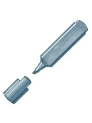 Faber Castell 1546 Fosforlu Kalem Metalik Mavi 154647