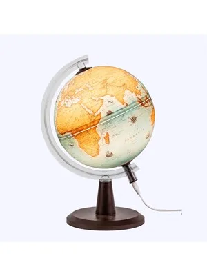 Gürbüz 20 Cm Işıklı Antik Küre 46201\47205