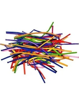 Nedi Sosis Balon Karışık Renk 25"li Pm-12170