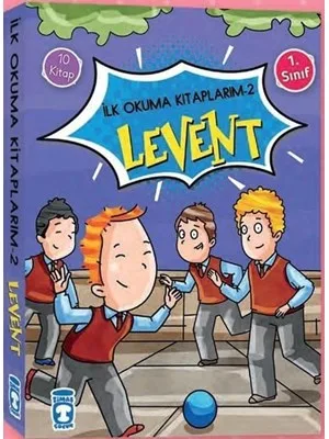 İlk Okuma Kitaplarım 2 - Levent 10 Kitap (1. Sınıflar İçin) - Timaş Yayınları
