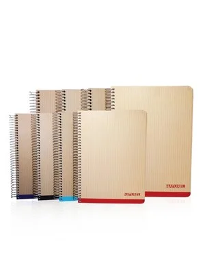Bayındır Natural A4 Sert Kapak Spiralli Defter Çizgili 100 Yp 0210