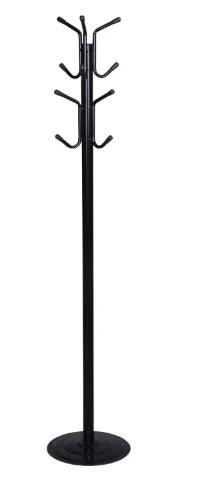 Met Metal Ayaklı Metal Askılık 12 Li 675516 Siyah