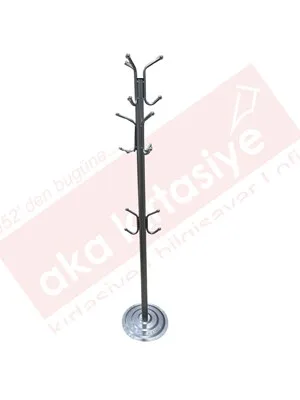 Met Metal Ayaklı Metal Askılık 12 Li 675516 Gri