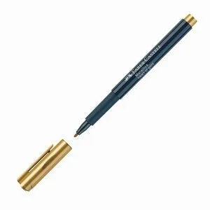 Faber Castell Metalik Marker Kalem Altın 5010160750000