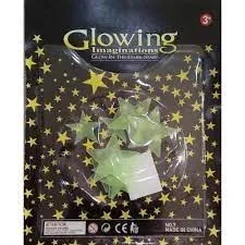 Glow Karanlıkta Parlayan Stıcker Orta Boy 7120