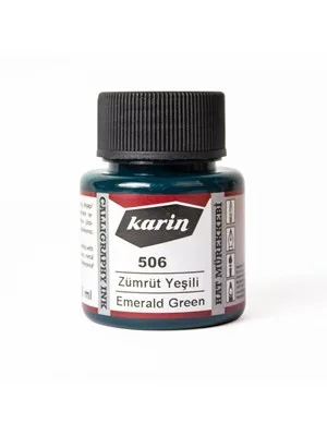 Karin 45 Ml Hat Mürekkebi Yeşil 501 6210501045