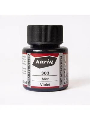 Karin 45 Ml Hat Mürekkebi 303 Mor 6210701045