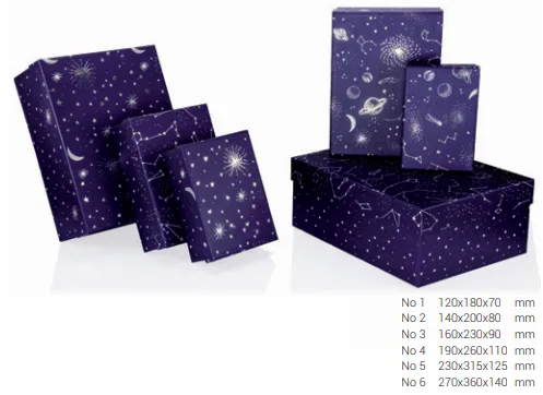 Gıpta Cosmic Dikdörtgen Hediye Kutusu No:6 Bx6993