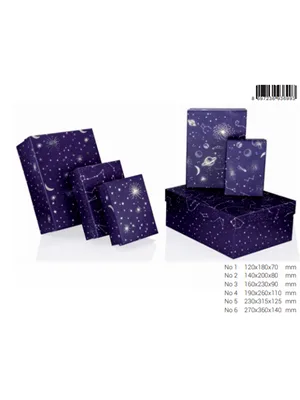 Gıpta Cosmic Dikdörtgen Hediye Kutusu No:5 Bx6993