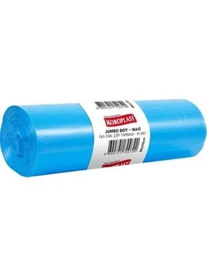 Koroplast 80x110 Cm Jumbo Boy Eko Endüstriyel Çöp Poşeti Mavi 10"lu St01500479