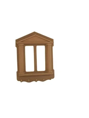 Aka Ahşap 20x20x3 Cm Anahtarlık Anh 06