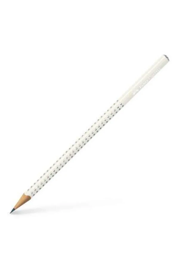 Faber Castell Grip 2021 Sparkle Kurşun Kalem Beyaz 5244118228000