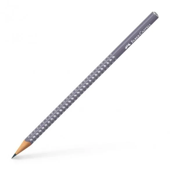 Faber Castell Grip 2021 Sparkle Kurşun Kalem Gri 5244118228000
