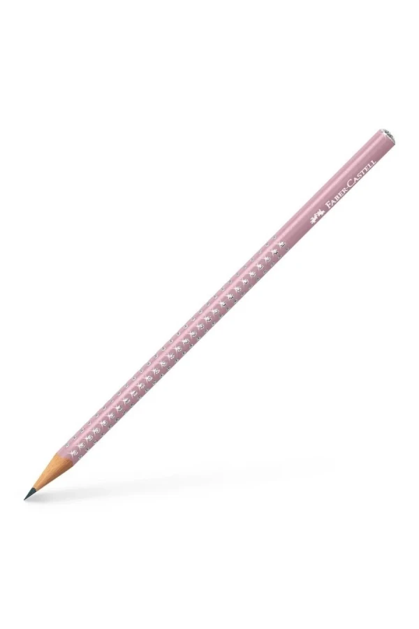 Faber Castell Grip 2021 Sparkle Kurşun Kalem Rose 5244118228000