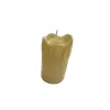 Nedi 6x10 Cm Takoz Erime Efektli Pilli Işıklı Mum 99001
