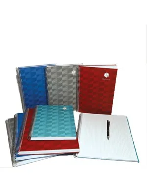 Bayındır A4 Sert Kapak Spiralli Defter Çizgisiz 140 Yp Bsd0605