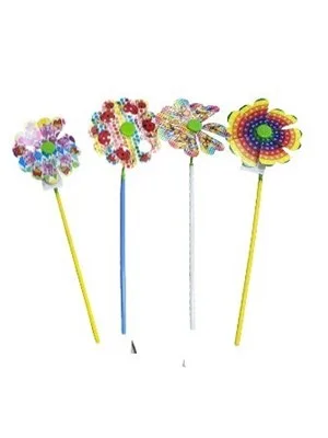 Kardeşler 13 Cm 6 Yaprak Rüzgar Gülü