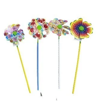 Kardeşler 13 Cm 6 Yaprak Rüzgar Gülü
