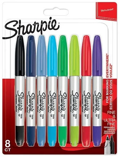 Sharpie Çift Uçlu Permanent Marker 8"li 2065409