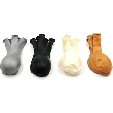 Nedi Metalik Balon 10"lu Asorti Yetişkin 12134-13003