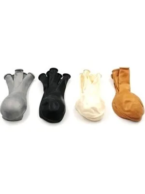 Nedi Metalik Balon 10"lu Asorti Yetişkin 12134-13003