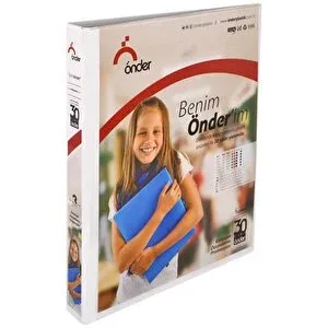 Önder 9 Cm 4 Halka D Mekanizma Klasör Beyaz 2019-5