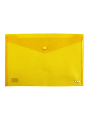 Noki A4 Çıtçıtlı Dosya Sarı 3101-030
