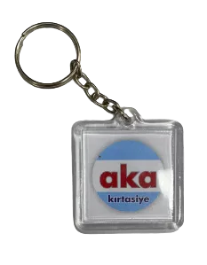 Nurgün 32x32 Mm (baskı Alanı) Pleksi Anahtarlık Kare
