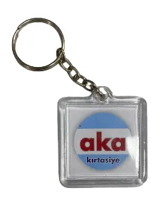 Nurgün 32x32 Mm (baskı Alanı) Pleksi Anahtarlık Kare