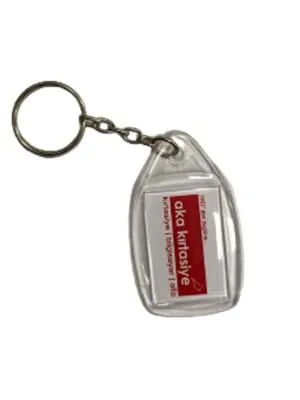 Nurgün 32x32 Mm (baskı Alanı) Pleksi Anahtarlık Kare