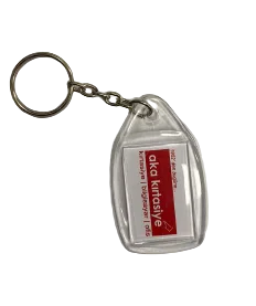 Nurgün 22x36 Mm (baskı Alanı) Pleksi Anahtarlık Oval