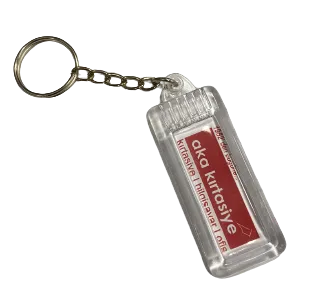 Nurgün 16x44 Mm(baskı Alanı) Pleksi Anahtarlık Dikdörtgen