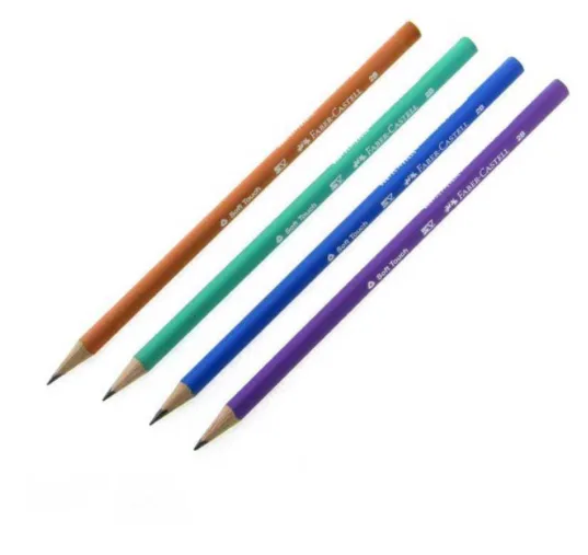 Faber Castell 2b Üçgen Mercanlı Kurşun Kalem Pastel Renkler 5244321605\5244000064